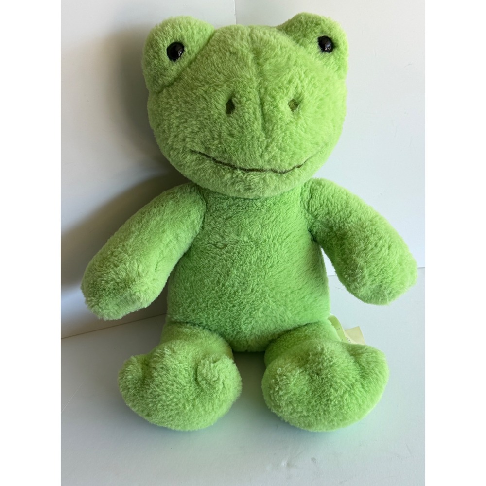 Build-A-Bear Workshop Spring Green Frog Plush Stuffed Animal 15 inch 28216